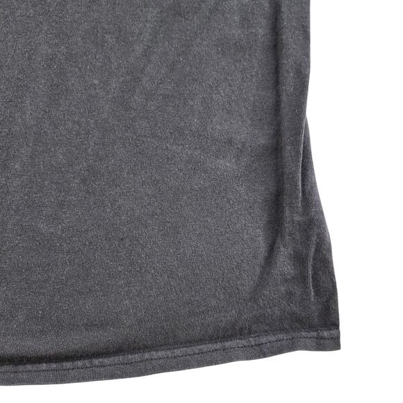 Sarcastic Never Shirt Womens Small Black White Graphic Funny Grunge Punk Casual - Picture 7 of 10